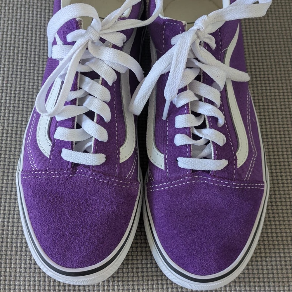 Vans Purple Sneakers Brand New 7.5 US Women